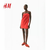  H&M 亚麻 女士连衣裙