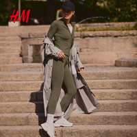 H&M 冬季女士DryMove™尼龙运动外套