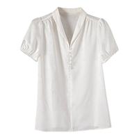 ONEBUYE/晚白 国风暗纹 女士衬衫