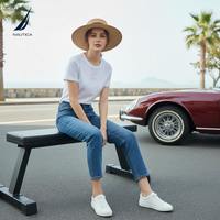 88VIP：NAUTICA 女士短袖圆领T恤 001-01TO26249KW