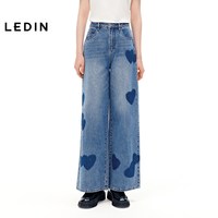  LEDIN/乐町 联名 女士牛仔裤