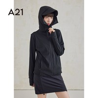 A21 女士连帽皮肤衣 F442234002-331249