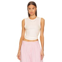 88VIP：free people Vicky同款 女士无袖紧身T恤 FREE-WS4118