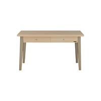 QuanU 全友 106321 北欧简约书桌 白橡木色+香槟灰 133*60*75cm