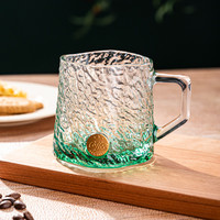 乐唯诗 玄冰玻璃杯 冰纹肌理水杯 350ml