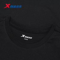 XTEP/特步 纯棉吸汗 儿童短袖T恤