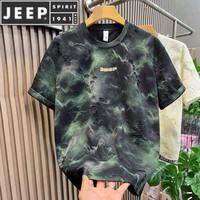 JEEP SPIRIT 男士短袖T恤 125-140斤