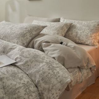 AIDLI A类100%全棉双层纱纯棉四件套 200*230cm