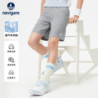  navigare/纳维凯尔 儿童短裤 浅花灰 150