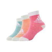 adidas 男款大童运动袜休闲透气百搭三双装