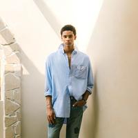  Levi's/李维斯 拼接 男士长袖衬衫