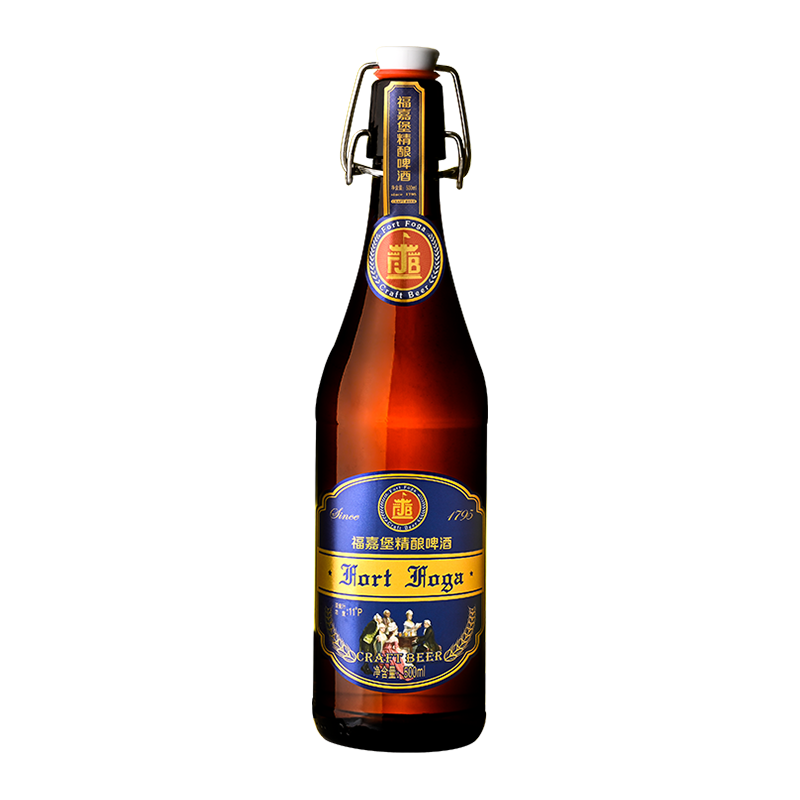 福嘉堡 德式风味小麦白啤酒 1000ml*2罐