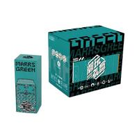 BEER 雪花 SNOWBEER BEER BEER 马尔斯绿 啤酒 500ml*6听 潮玩礼盒装