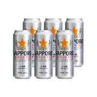 SAPPORO 精酿拉格 啤酒 1x6x500ml 包装 500ml