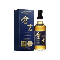 KURAYOSHI/仓吉 仓吉8年调配型纯麦威士忌套装 8年陈酿 700-999mL 单瓶装 43%vol