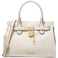 移动端、京东百亿补贴：MICHAEL KORS 迈克高仕 Hamilton 女士中号手提包凯莉包 奶白色 289 NS