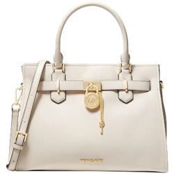 MICHAEL KORS 迈克高仕 Hamilton 女士中号手提包凯莉包 奶白色 289 NS