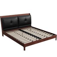  KUKA/顾家家居 头层牛皮 实木床+亚运国民垫