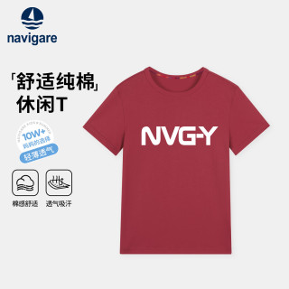 navigare 儿童纯棉短袖T恤