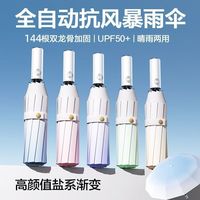 山山 抗风暴 女士雨伞