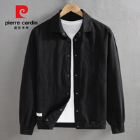  pierre cardin/皮尔·卡丹 宽松休闲 男士亚麻外套