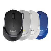 logitech/罗技 静音 无线鼠标+鼠标袋+鼠标垫