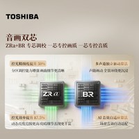 东芝 R600SF系列 音画双芯MiniLED电视