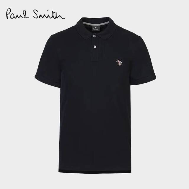 Paul Smith PS男士斑马休闲短袖Polo衫