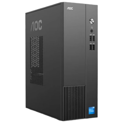 AOC 荣光T200台式机电脑商用办公设计主机（酷睿i5-14450HX 16G 512G WiFi蓝牙 三年上门）