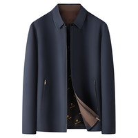  pierre cardin/皮尔·卡丹 桑蚕丝 男士夹克外套