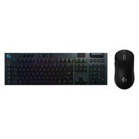 罗技（G）PRO X SUPERLIGHT无线游戏鼠标GPW狗屁王一代二代有线双模键鼠套装电竞鼠标 GPW二代黑+G913 T轴