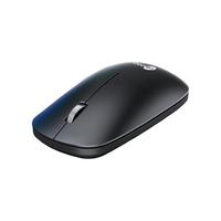 Lenovo 联想 来酷无线鼠标静音蓝牙可充电轻声便携小巧商务办公台式 黑色2.4G(充电版)