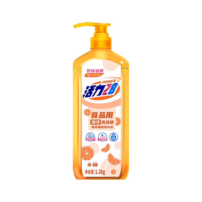  Power28/活力28 去油 洗洁精 按压泵