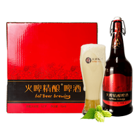 火啤精酿精酿啤酒整箱 原麦汁浓度12°P精酿 6瓶整箱装 1L*6瓶