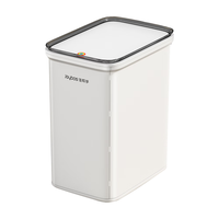 佳帮手 大容量 夹缝垃圾桶 带盖