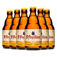 St-Feuillien 金啤酒 330ml 6瓶 瓶装