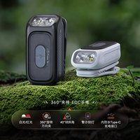 长生鸟 可充电 小型手电筒 肩夹灯