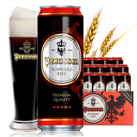 PREUSSEN 普鲁士 黑啤酒 原味 500ml*24听