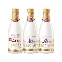 每日鲜语 4.0蛋白720ml*1+A2型720ml*2瓶巴氏杀菌低温鲜奶