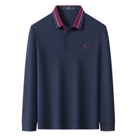 pierre cardin/皮尔·卡丹 100%长绒棉 男士Polo衫