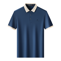 pierre cardin/皮尔·卡丹 15%桑蚕丝&长绒棉 男士Polo衫