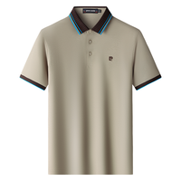 pierre cardin/皮尔·卡丹 15%桑蚕丝 男士Polo衫