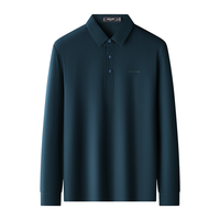 pierre cardin/皮尔·卡丹 桑蚕丝 男士Polo衫