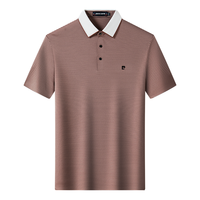 pierre cardin/皮尔·卡丹 冰爽三醋酸丝&桑蚕丝 男士Polo衫