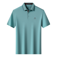 pierre cardin/皮尔·卡丹 桑蚕丝 男士Polo衫