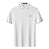 pierre cardin/皮尔·卡丹 桑蚕丝 男士Polo衫