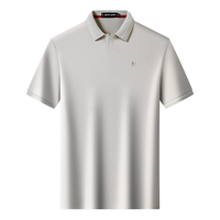 pierre cardin/皮尔·卡丹 桑蚕丝 男士Polo衫