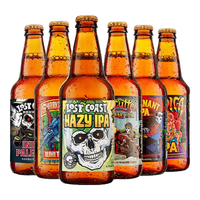 LOST COAST 迷失海岸 啤酒组合装 混合口味 355ml*6瓶 IPA款