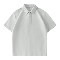 凡客诚品 重磅华夫格 Polo衫 浅灰 2XL