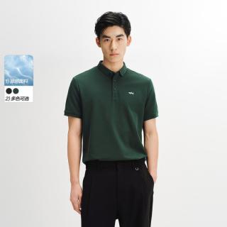 太平鸟 凉感索罗娜 男士Polo衫